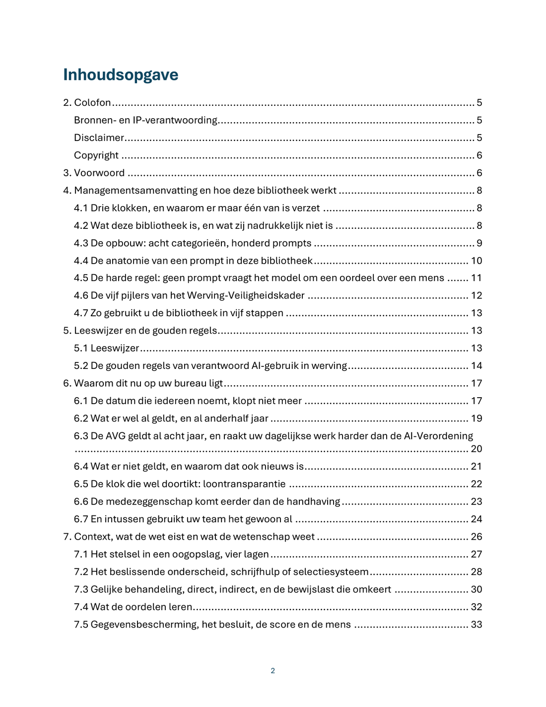 Honderd Prompts voor Recruitment